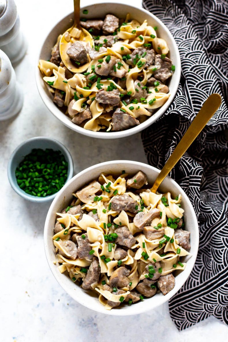 Strock Pot Beef Stroganoff