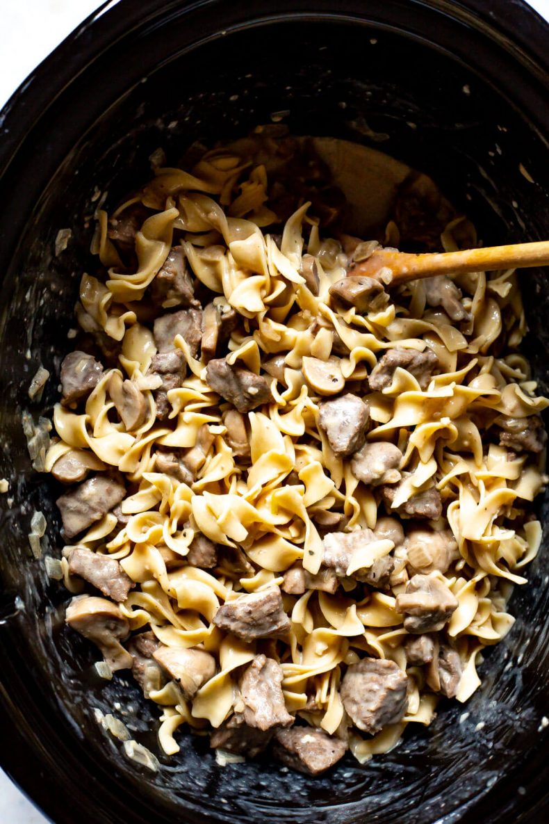 Strock Pot Beef Stroganoff