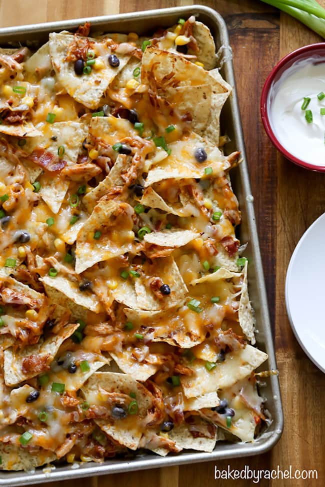 Nachos di pollo alla griglia | Al forno da Rachel