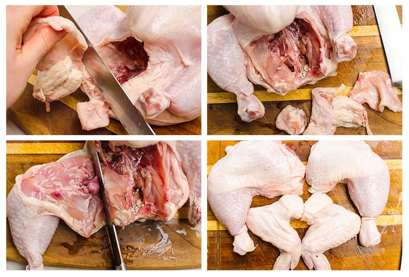 Come tagliare un tutorial di pollo intero