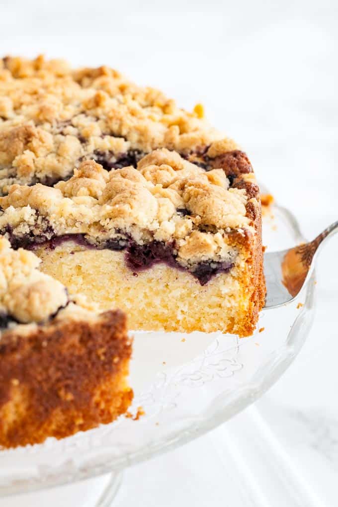 Torta Di Mirtilli Rossi