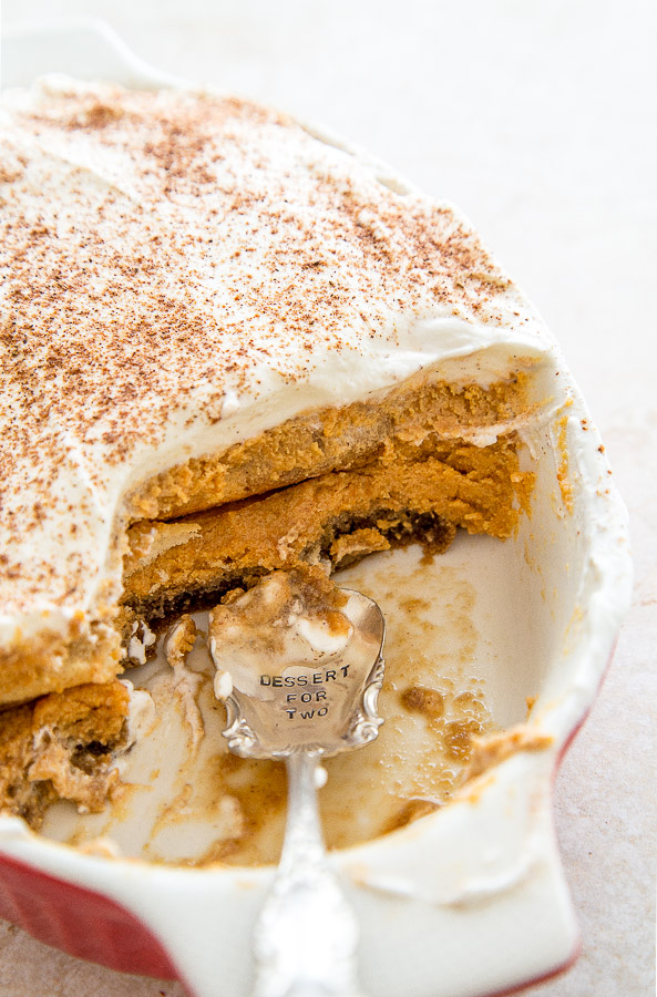  Pumpkin Spice Latte Tiramisu @dessertfortwo 