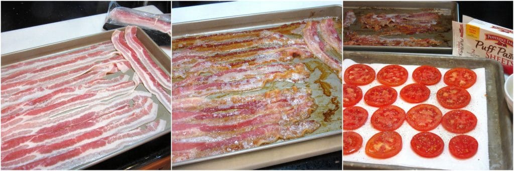 Come preparare una crostata di pasta sfoglia BLT - Kudos Kitchen di Renee