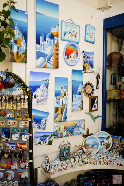 souvenir di santorini