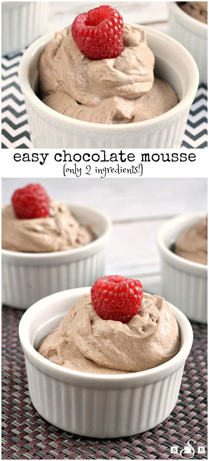 Mousse al cioccolato facile - 