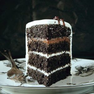 Torta Di Velluto Nero