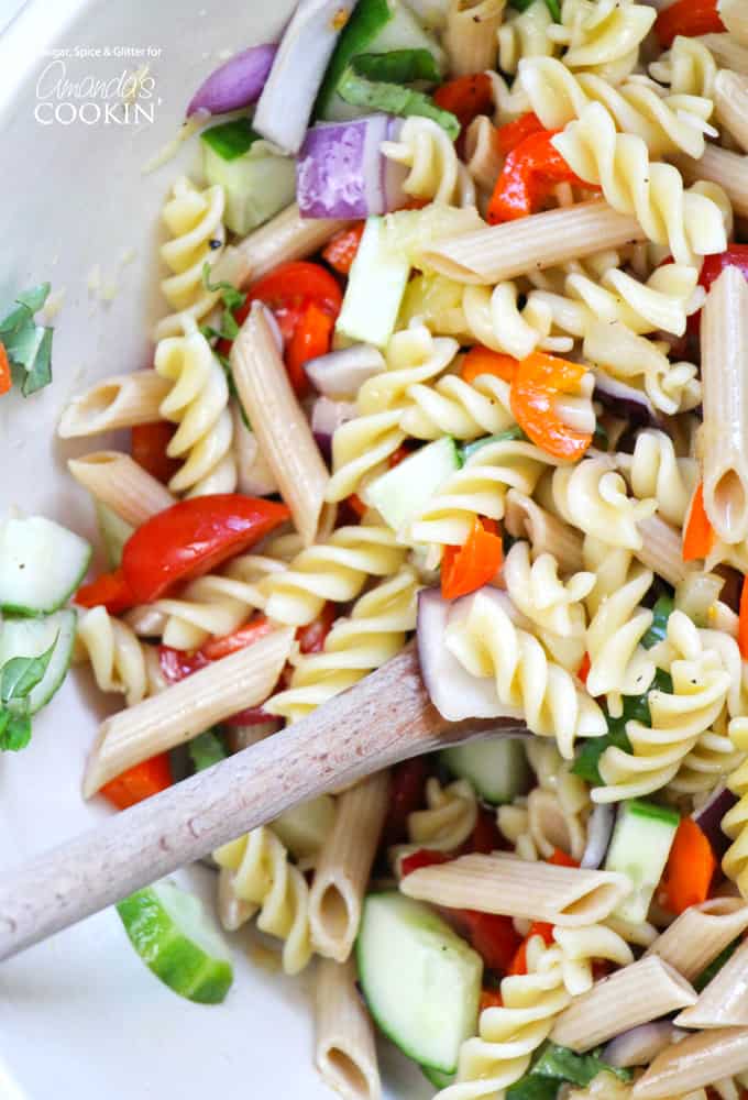 Ricetta insalata di pasta arcobaleno