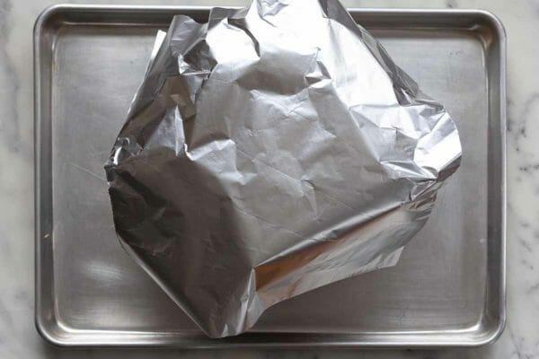Panettone con tenda