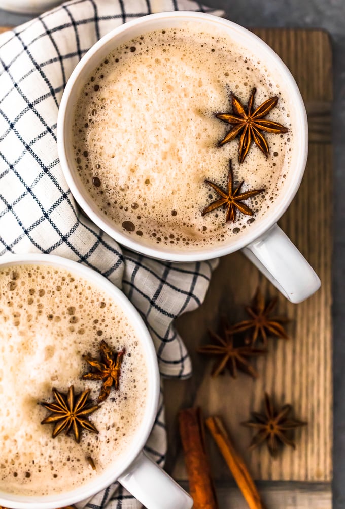 té chai con bourbon