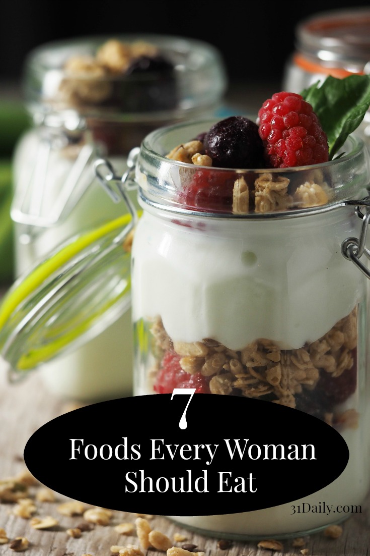 7 cibi che ogni donna dovrebbe mangiare