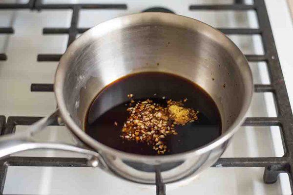 Impacchi di lattuga di pollo Teriyaki