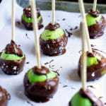  Lecca lecca al cioccolato con sale marino. www.keviniscooking.com 