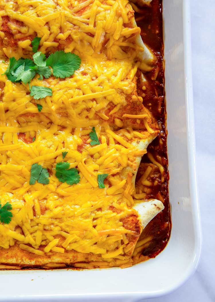 Enchiladas di patate e manzo