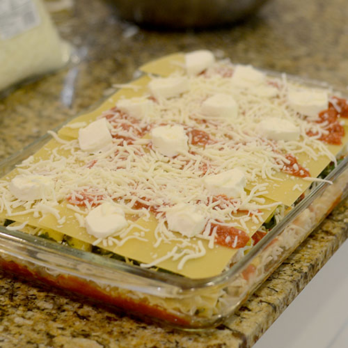 Il miglior strato di pasta e formaggio 