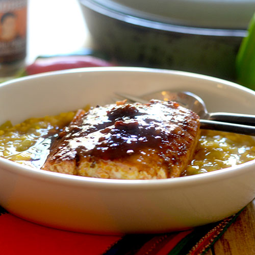Salmone Chipotle-glassato Salmone glassato Chipotle