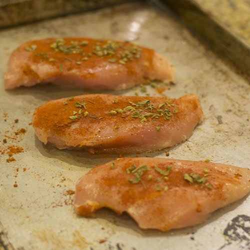 Pollo speziato al peperoncino Guajillo