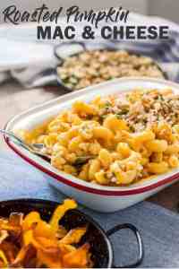 Mac e formaggio di zucca arrosto: confortante e cremoso, questo maccherone e formaggio è pieno di sapore di zucca