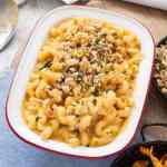 Mac e formaggio di zucca arrosto: confortante e cremoso, questo maccherone e formaggio è pieno di sapore di zucca