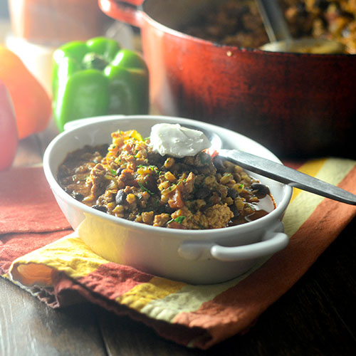 Ancho Chili con Farro de Ancho Chili Con Farro