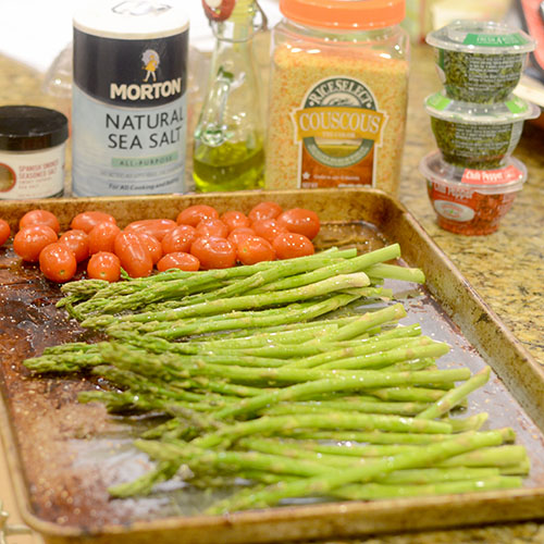 Asparagi, Pomodori E Spezie 