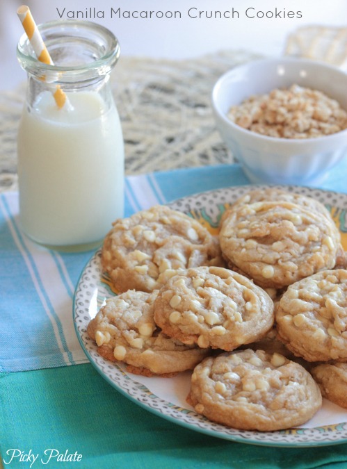 Croccanti biscotti alla vaniglia e amaretto 