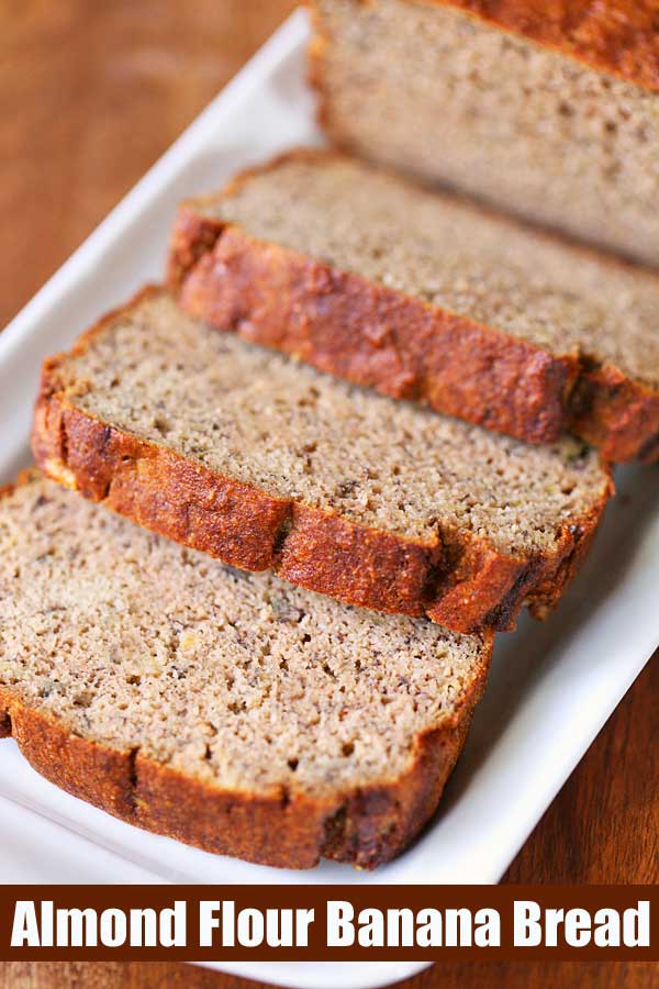 Pane alla banana e farina di mandorle