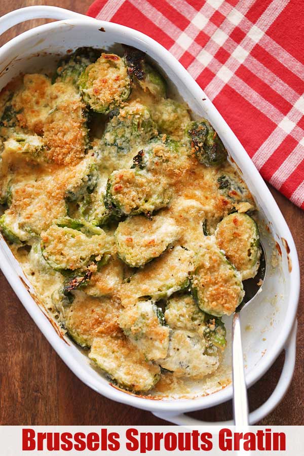 Cavoletti di Bruxelles gratinati