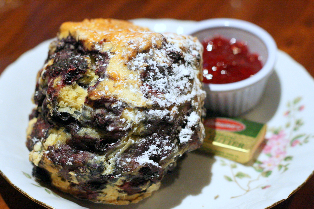 Muffin ai mirtilli a Dublino