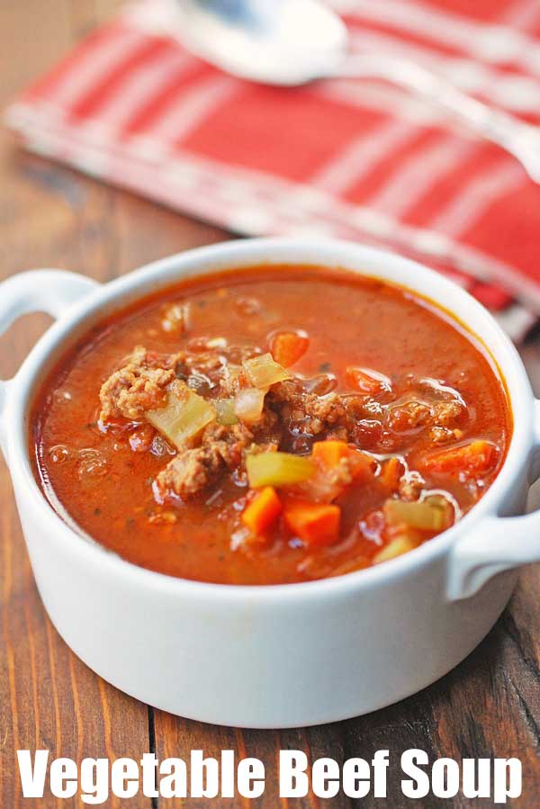 Zuppa di carne di verdure