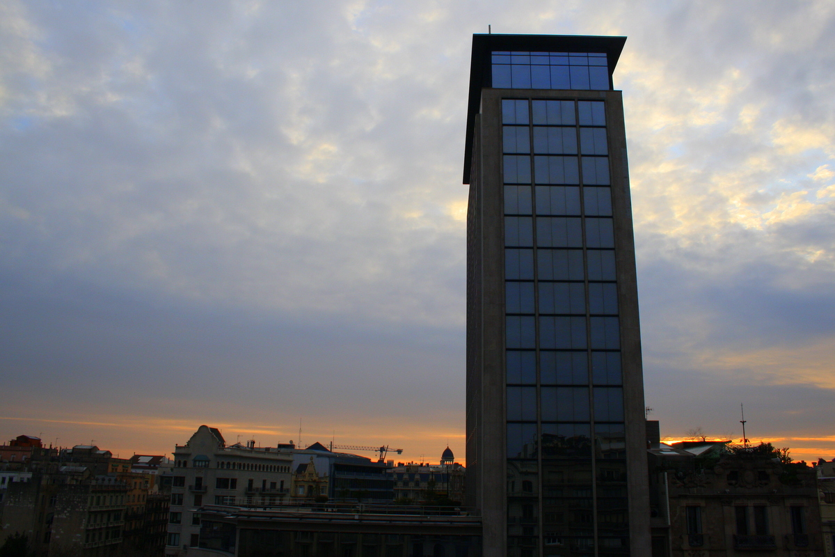 grazia della casa al tramonto
