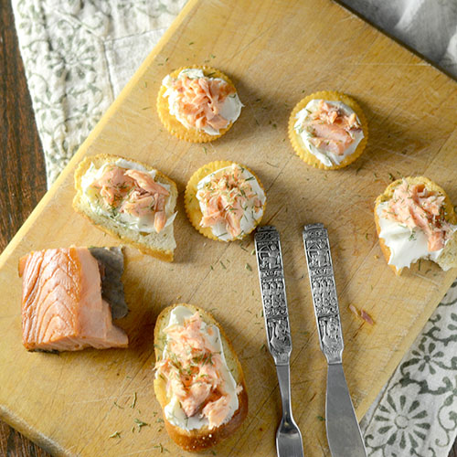 Crostini Di Salmone Affumicato