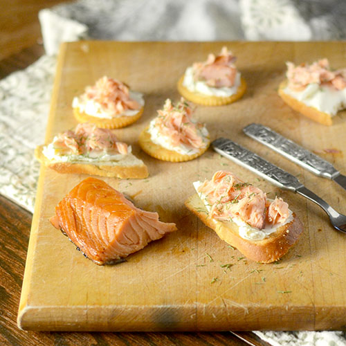 Crostini Di Salmone Affumicato