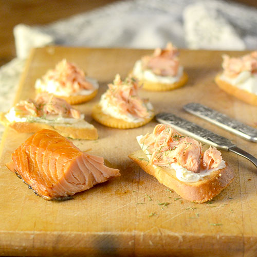 Crostini Di Salmone Affumicato