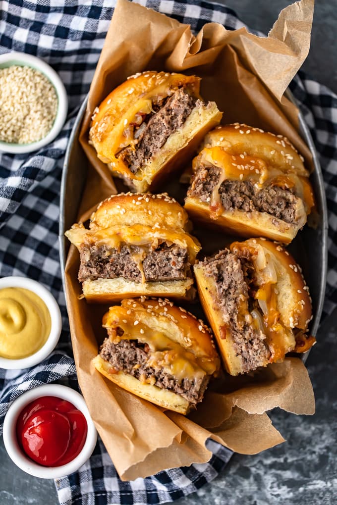 cursori mini cheeseburger