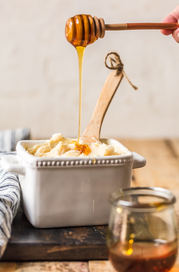 Mantequilla de miel casera