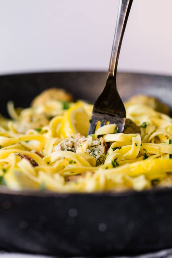 Gnocchi di pollo al forno Francese in padella