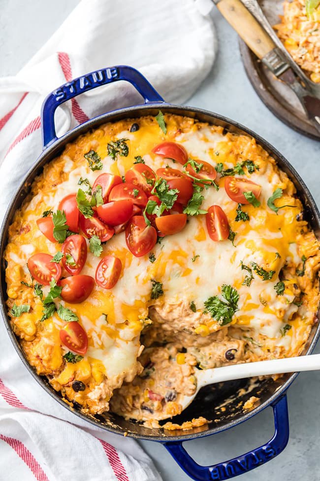 Casseruola di peperoni ripieni di enchilada | Cookie novizio