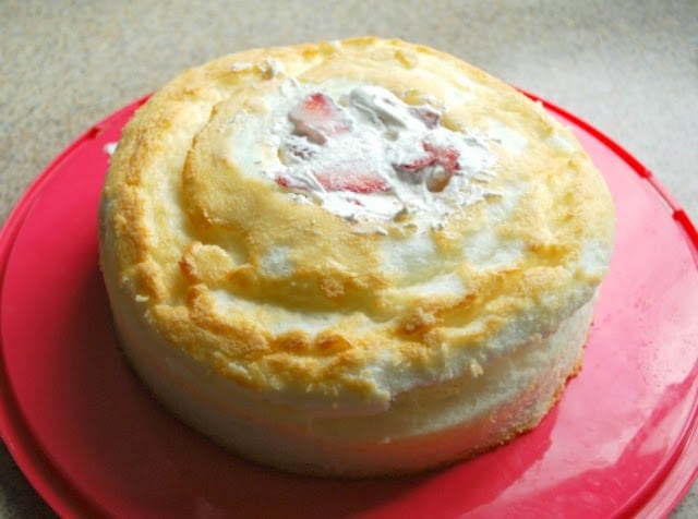 PASTEL DE ALMENDRAS Y BAYAS DE ANGEL: 