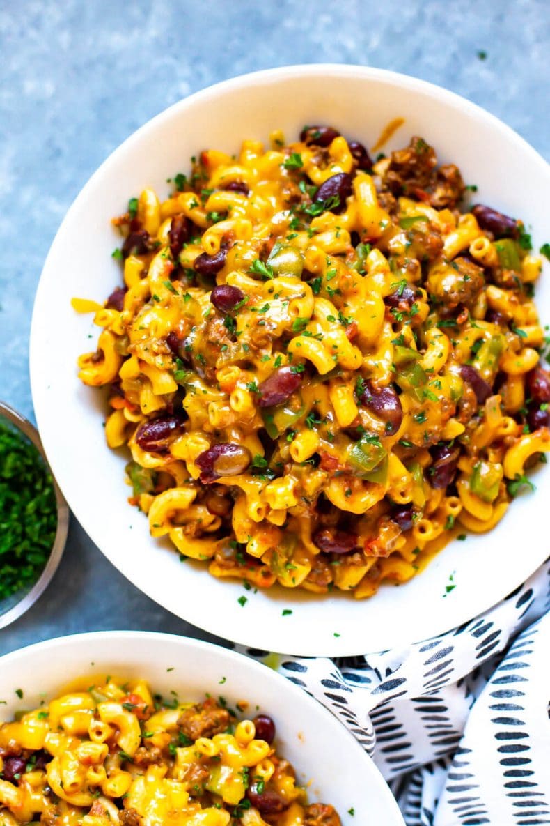 Instant Pot Chili Mac and Cheese