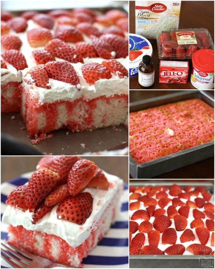Come fare fragole e torta alla crema 