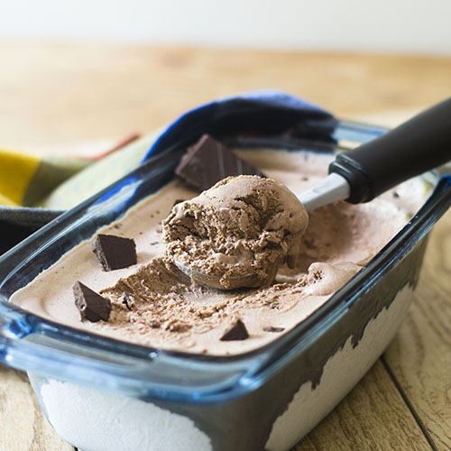 Nessun gelato al cioccolato sfornato da 
