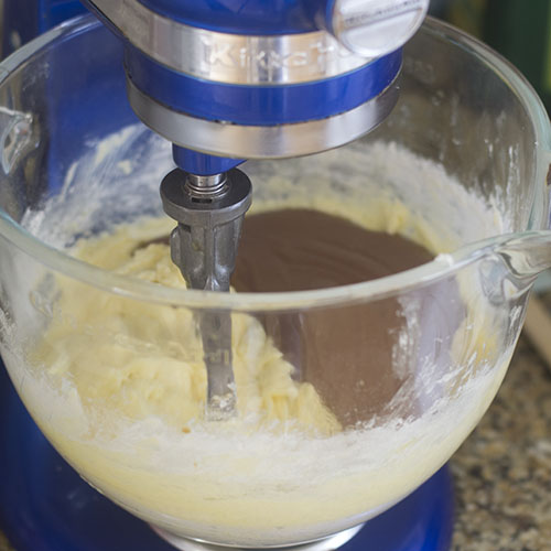 Cioccolato aggiunto all'impasto