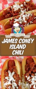 JCL Grill Chili in hot dog