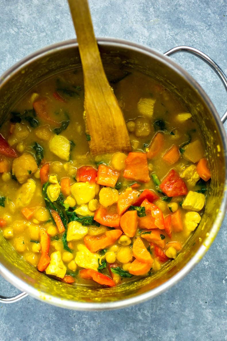 Pollo Al Curry Di Zucca
