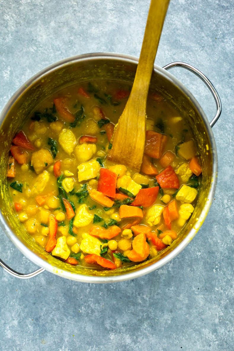 Pollo Al Curry Di Zucca