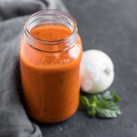 Salsa di pomodoro istantanea (fatta con pomodori freschi)