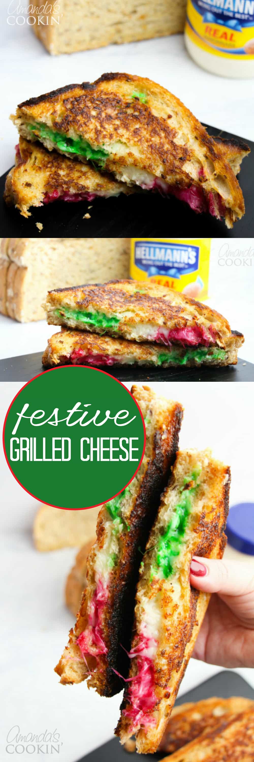 Questo formaggio grigliato festivo sarà un piacere per la folla. Aggiungendo un po 'di dinamismo in vacanza può essere l'opzione perfetta e facile da intrattenere.