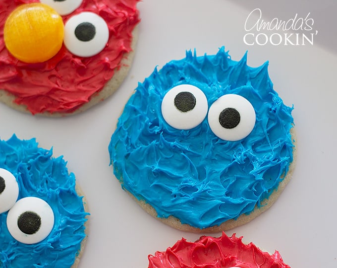 Cookie Monster ed Elmo Cookies