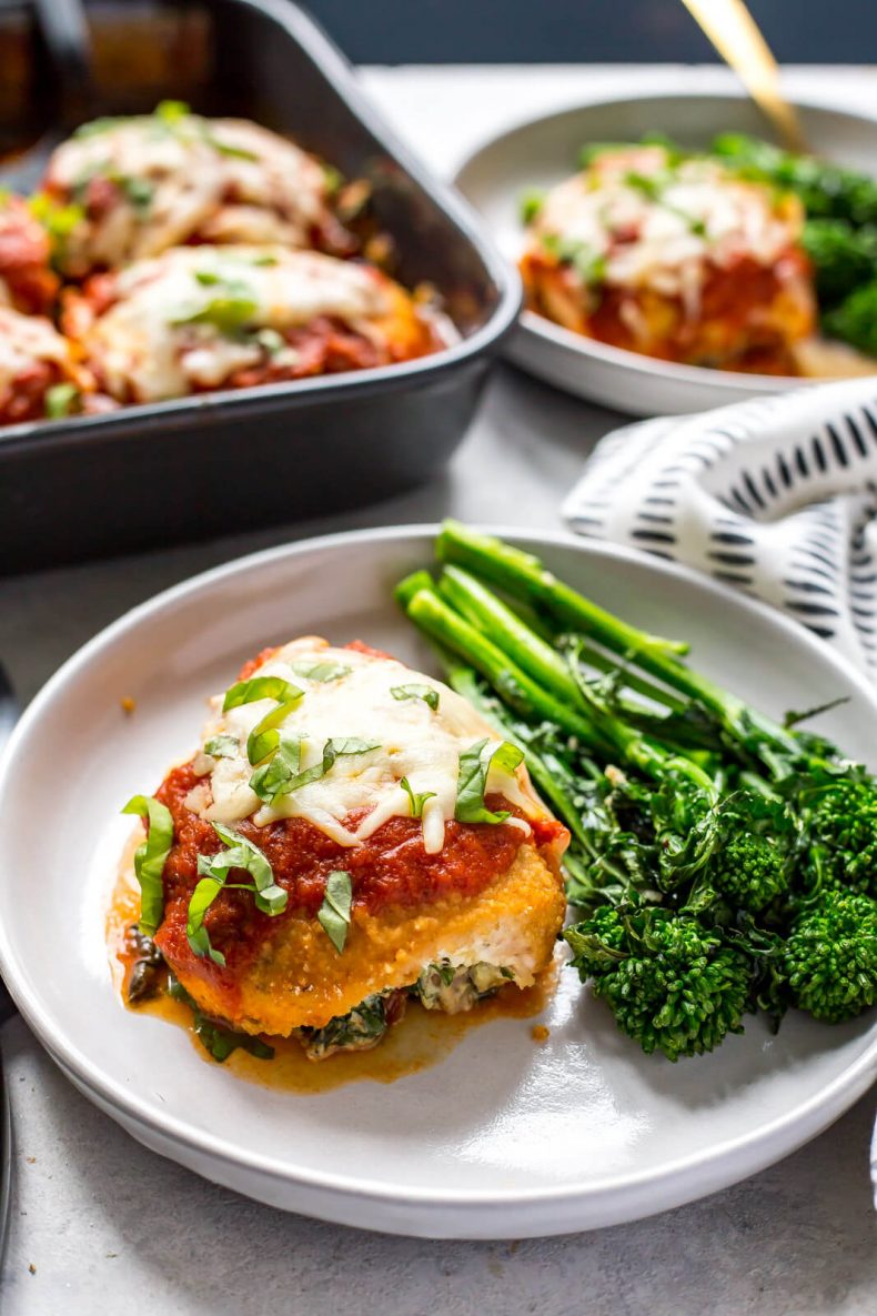 ricette di petto di pollo ripiene al forno