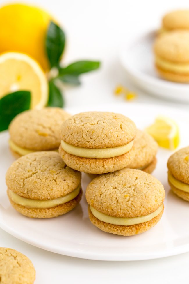 Panini al biscotto al limone Paleo